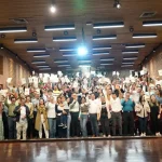 Convención, Entrega de viviendas a beneficiarios antioqueños por viva mi casa. Foto grupal