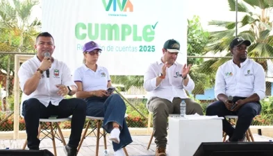 MEDIOS-RENDICION-DE-CUENTAS-2025 Alcaldesa de Chigorodó y delegados de otros municipios de la subregión de Urabá.