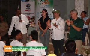 VIVA en entrega de titulaciones en Necoclí